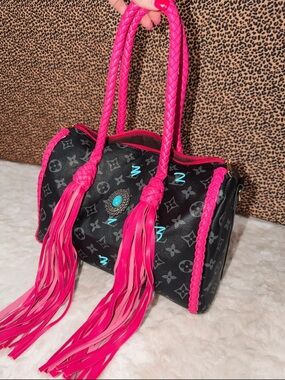 L V Inspired speedy bag